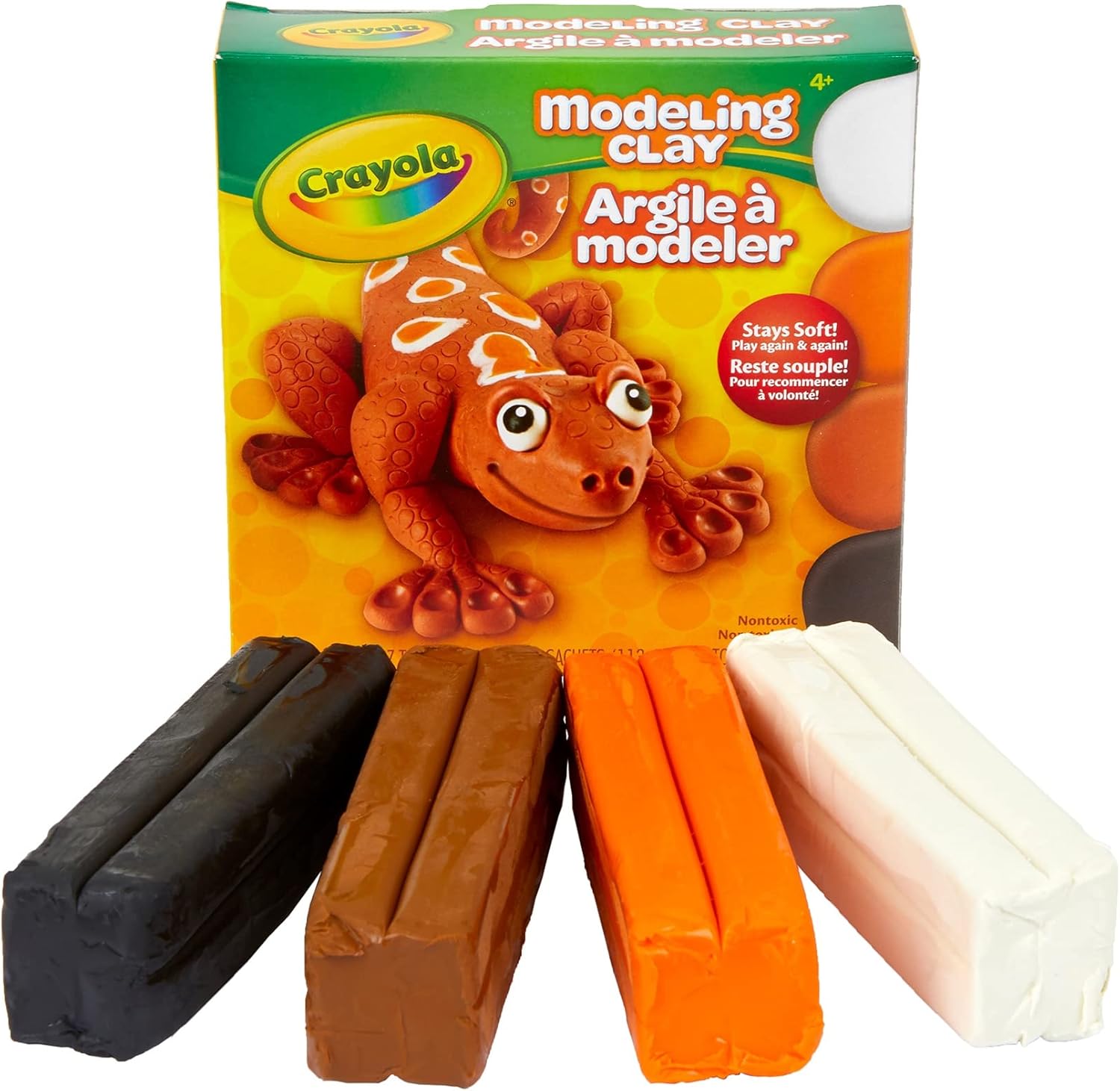 كرايولا صلصال تشكيل 4 قطع اشكال متنوعة الصلصال والمعجون Crayola
