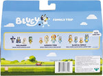 بلوي مجسم العطلات 4 قطع شخصيات كرتونية Bluey