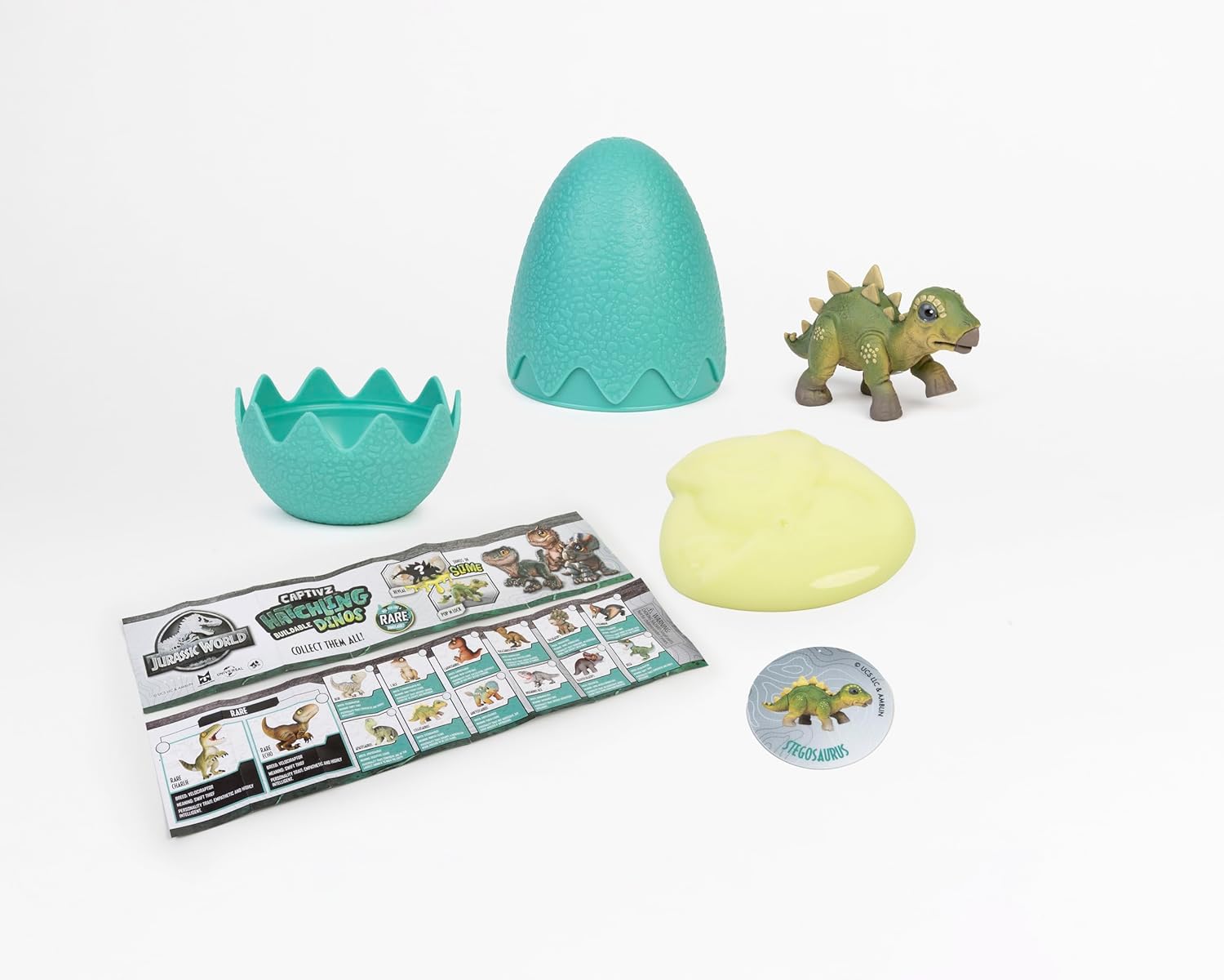 جوراسيك ورلد لعبة بيضة كابتيفز مجسمات الحيوانات Jurassic World