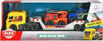 ديكي تويز شاحنة إنقاذ صغيرة 3 في 1 ناقلة سيارات Dickie Toys