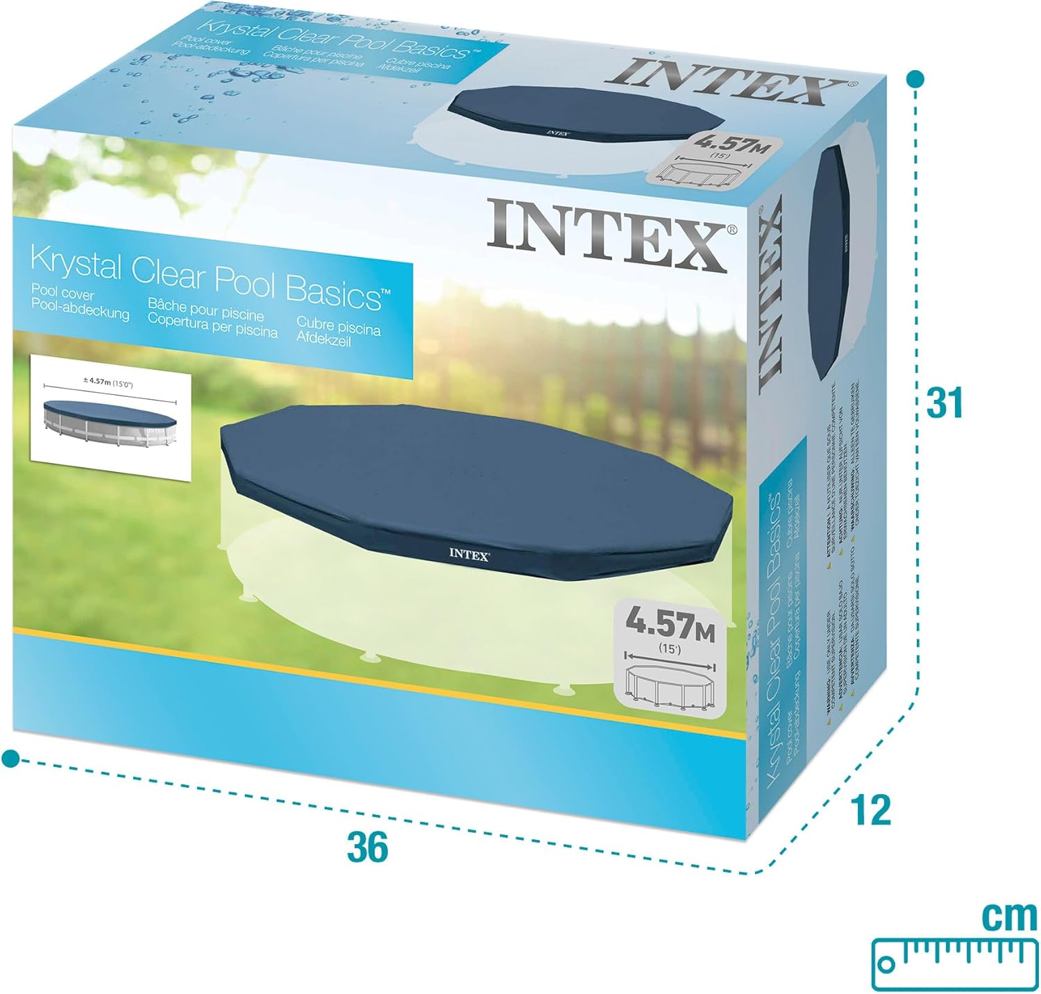 انتكس غطاء مسبح دائري اكسسوارات المسابح Intex