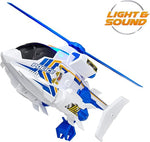 تيمسترز لعبة طائرة هليكوبتر شرطة بيضاء المركبات المتنوعه Teamsterz