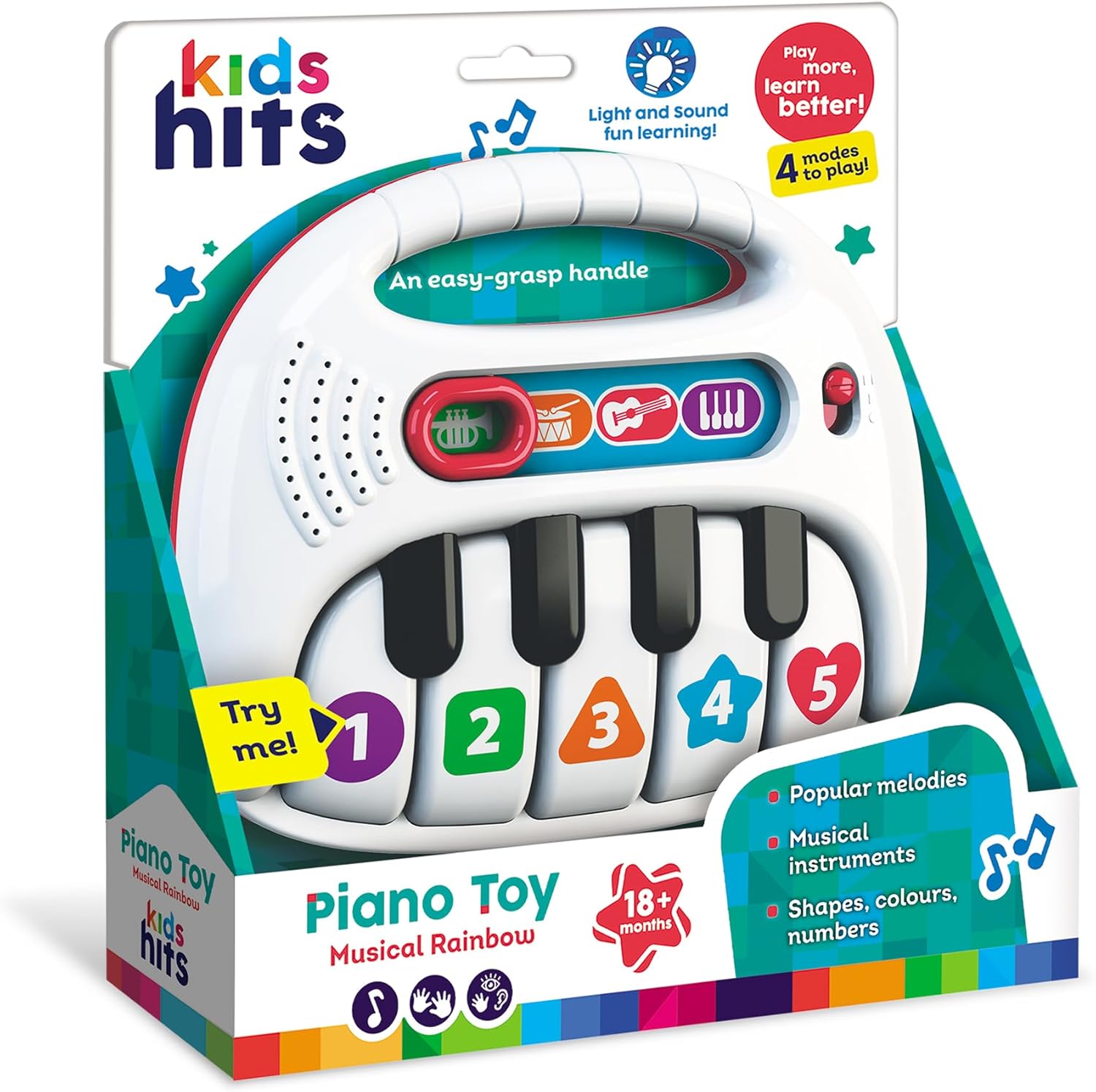 كيدز هيتس لعبة بيانو موسيقي مواليد تفاعلي Kids Hits