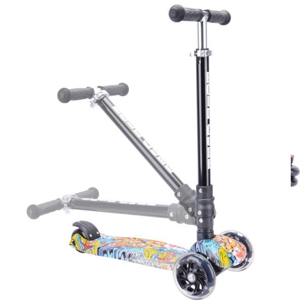 بولد كيوب سكوتر بثلاث عجلات قابل للطي سكوتر 3 عجلات BOLDCUBE