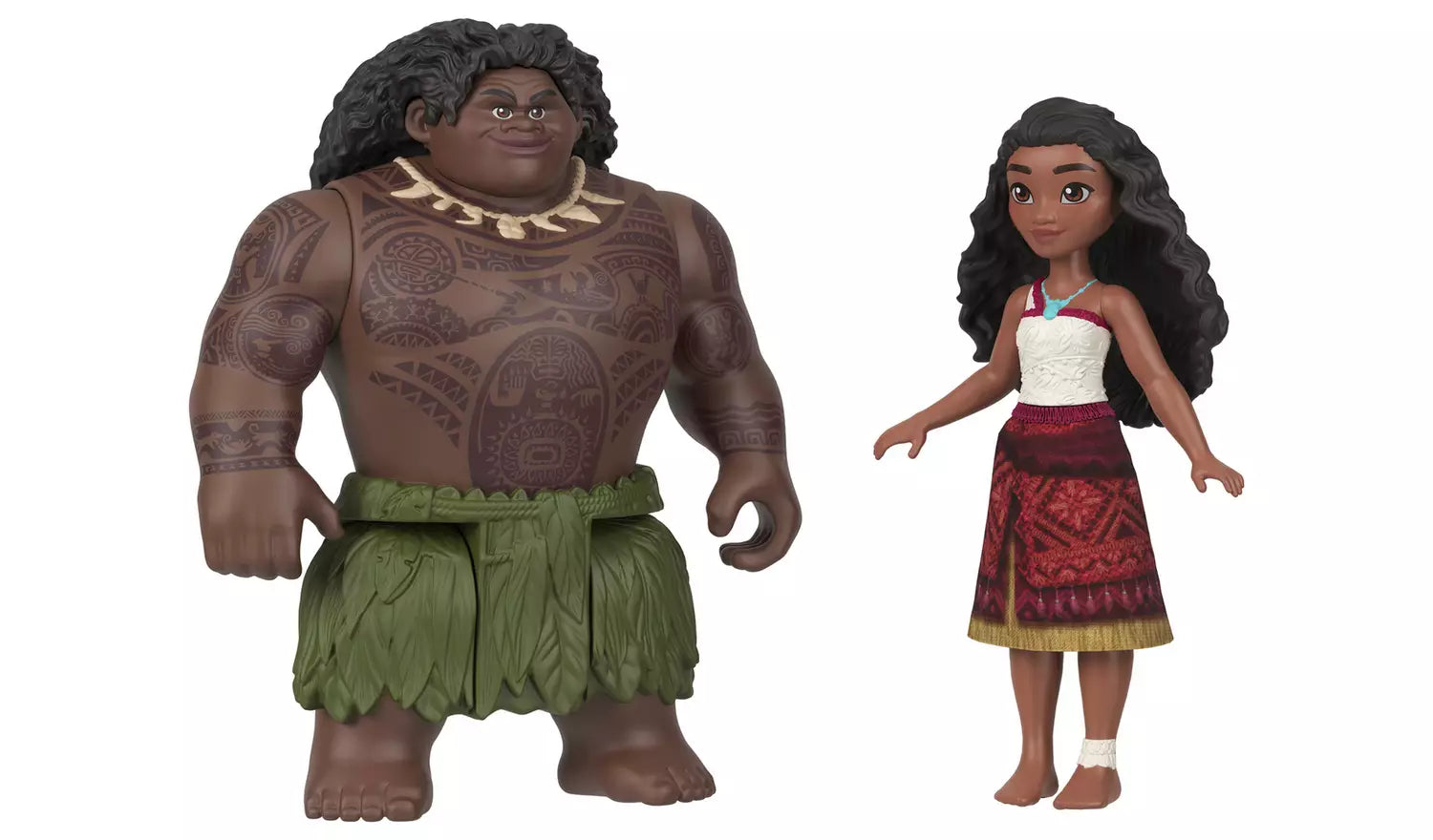 ديزني لعبة موانا مغامرات وماوي اوشن قطعتين دمية مع اكسسوارات Disney