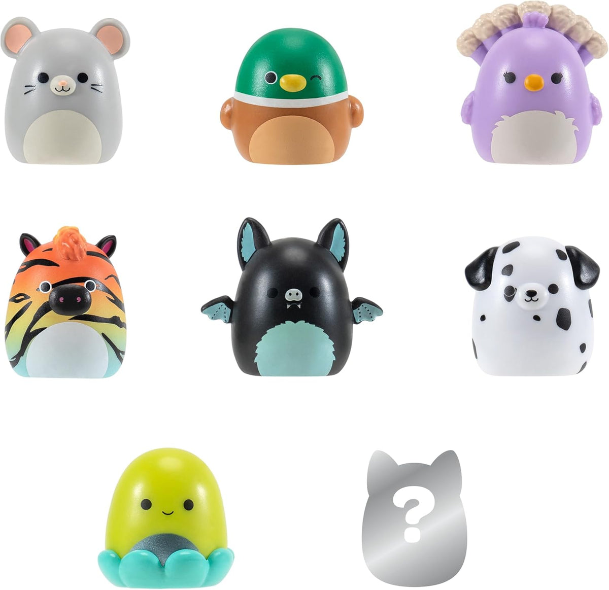 سكويش مالوز مجسم ايه لونغز 8 قطع المجسمات Squishmallows