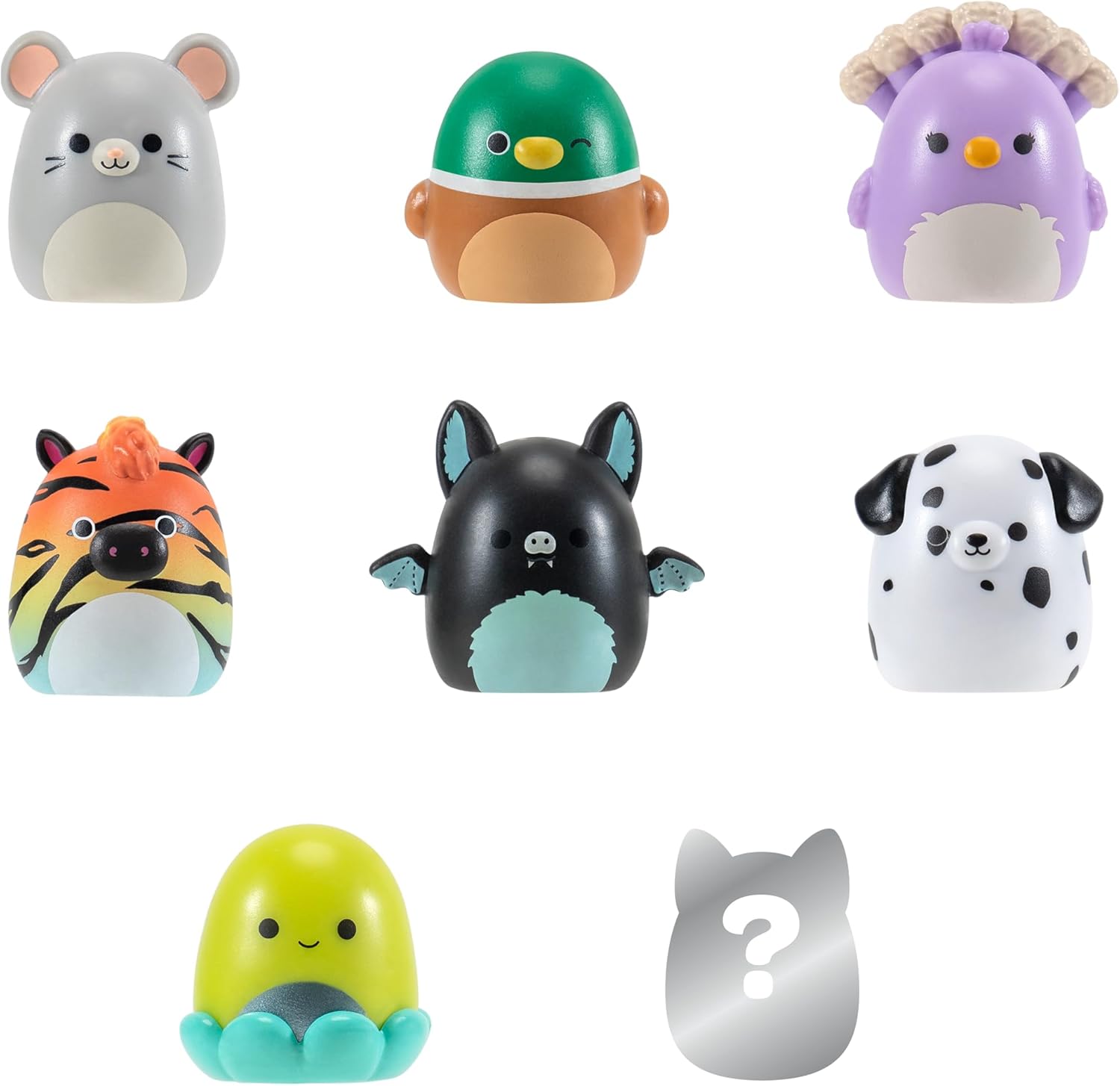 سكويش مالوز مجسم ايه لونغز 8 قطع المجسمات Squishmallows