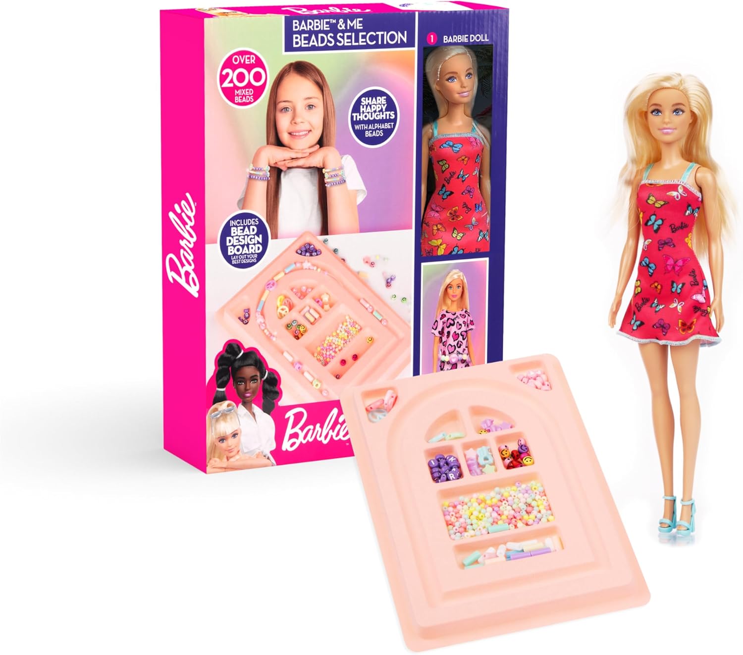 باربي دمية مع صناعة وتصميم الخرز دمية مع اكسسوارات Barbie