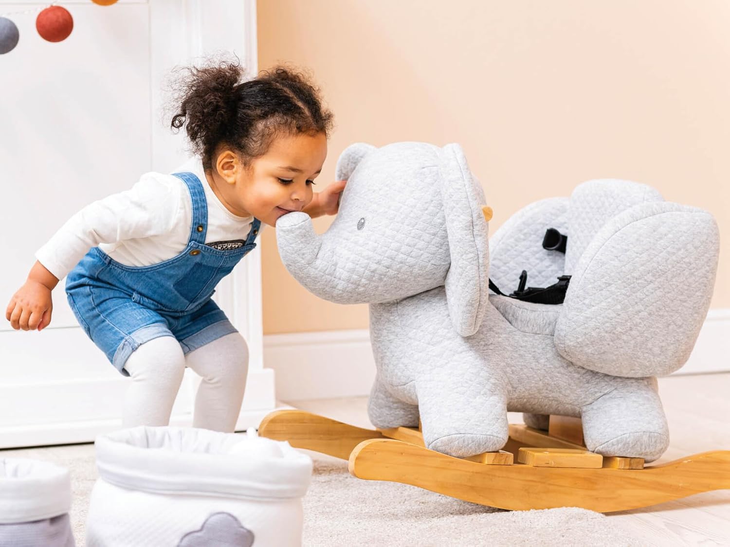 ناتو لعبة الفيل أكسل ولونا الهزازة كرسي مواليد NATTOU