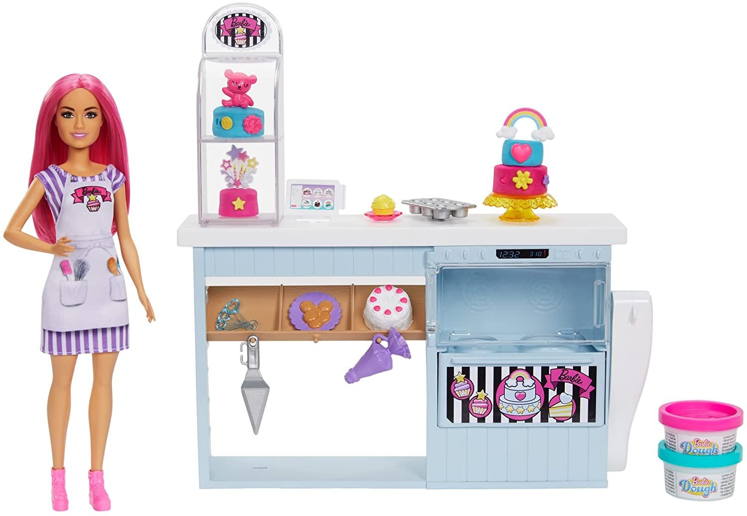 باربي مخبوزات مع دمية دمية مع اكسسوارات Barbie