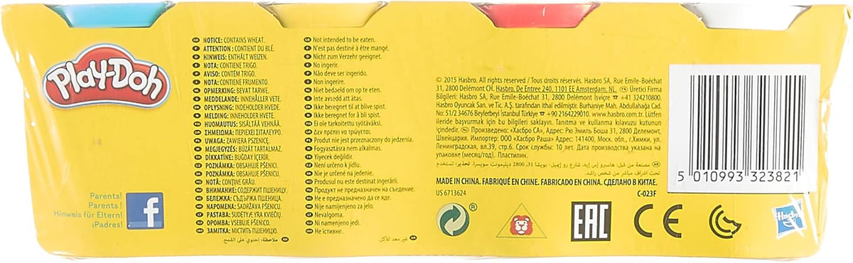 بلاي دوه صلصال ألوان كلاسيكية الصلصال والمعجون Play-Doh