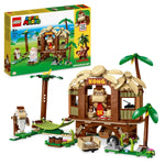 ليجو مكعبات بناء بيت الشجرة لدونكي كونغ مكعبات التركيب LEGO