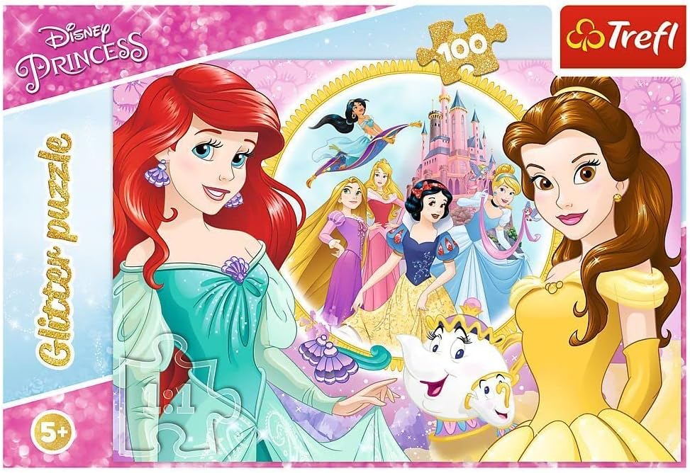 بزل الاميرات 100 قطعة العاب البزل Trefl