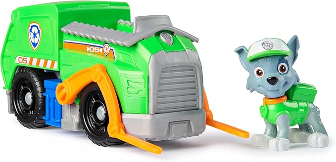 باو بترول مركبة مع مجسم جرو متنوع مركبات الأطفال Paw Patrol