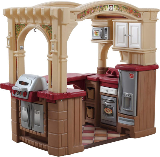 Step2 Grand Walk-In Play Kitchen with Grill