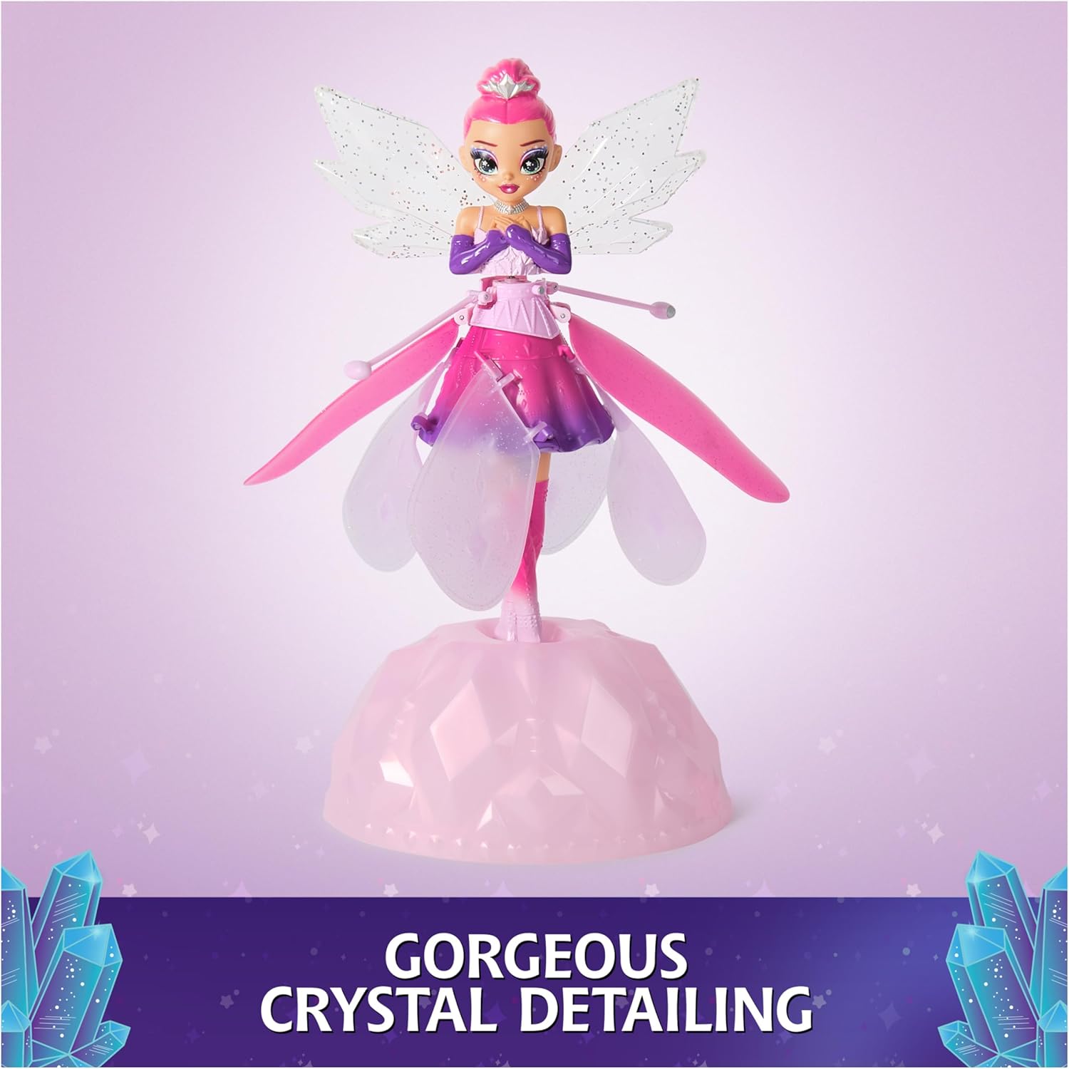 كريستال فلايرز دمية الكريستال السحرية دمى الشخصيات Crystal Flyers