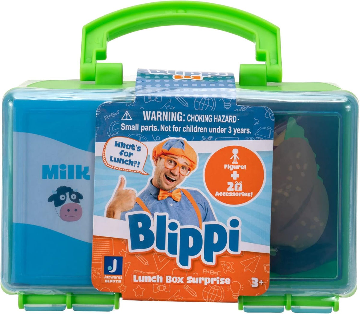 بلبي صندوق غداء اخضر التسوق والوظائف Blippi