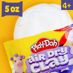 بلاي دوه صلصال سريع الجفاف لون أبيض الصلصال والمعجون Play-Doh