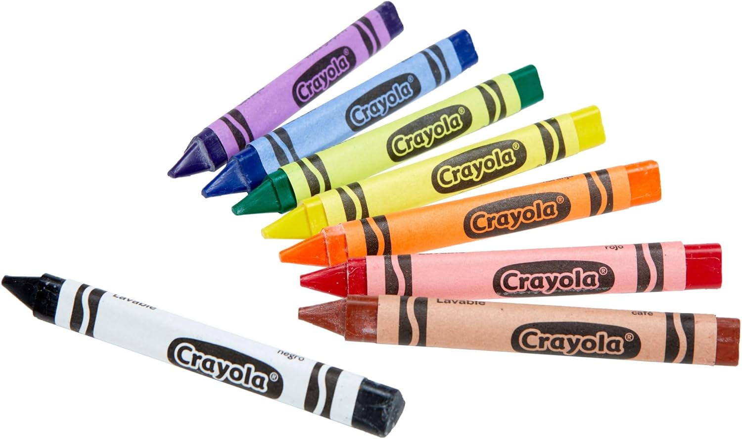 كرايولا اقلام تلوين ثلاثية القوائم قابلة للغسل رسم و تلوين Crayola