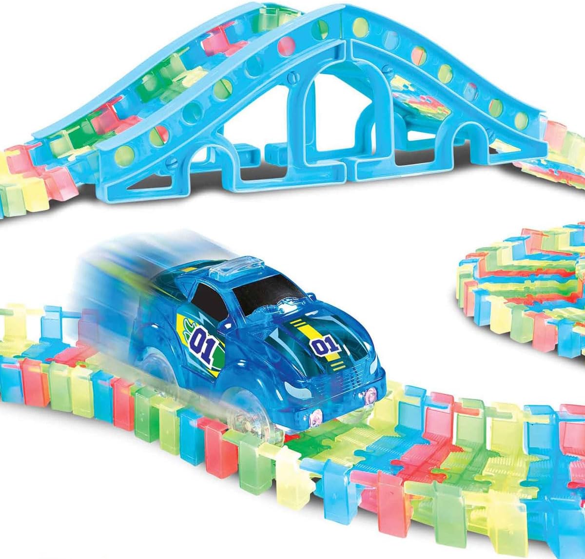 ادو مسار سباق مضيء مركبات مع مسار Addo