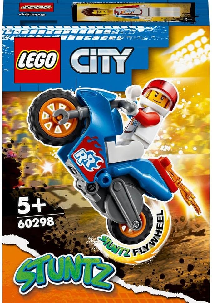 ليجو 60297 سيتي دراجة ديمويشن ستانت مكعبات التركيب LEGO