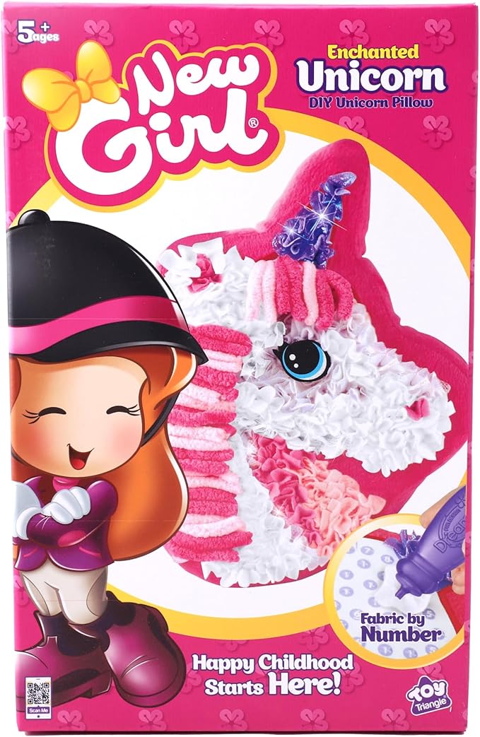 نيو جيرل وسادة وحيد القرن الخرز والاكسسوارات NewBoy