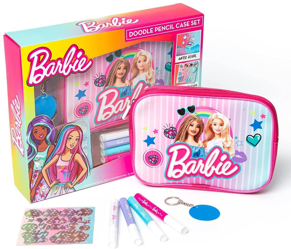باربي طقم مقلمة رسم و تلوين Barbie
