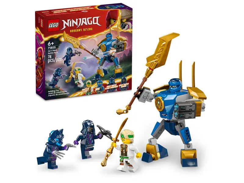 ليجو 71805 نينجاغو معركة جاي الميكانيكية مكعبات التركيب LEGO