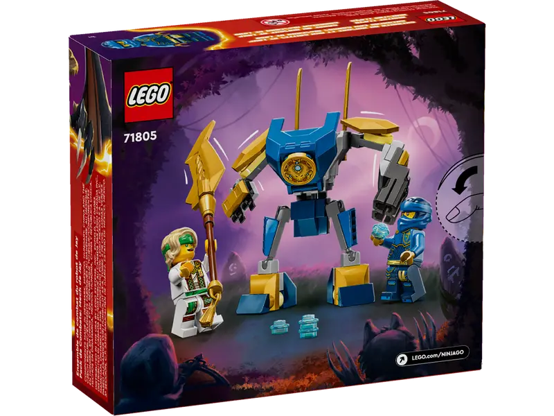 ليجو 71805 نينجاغو معركة جاي الميكانيكية مكعبات التركيب LEGO