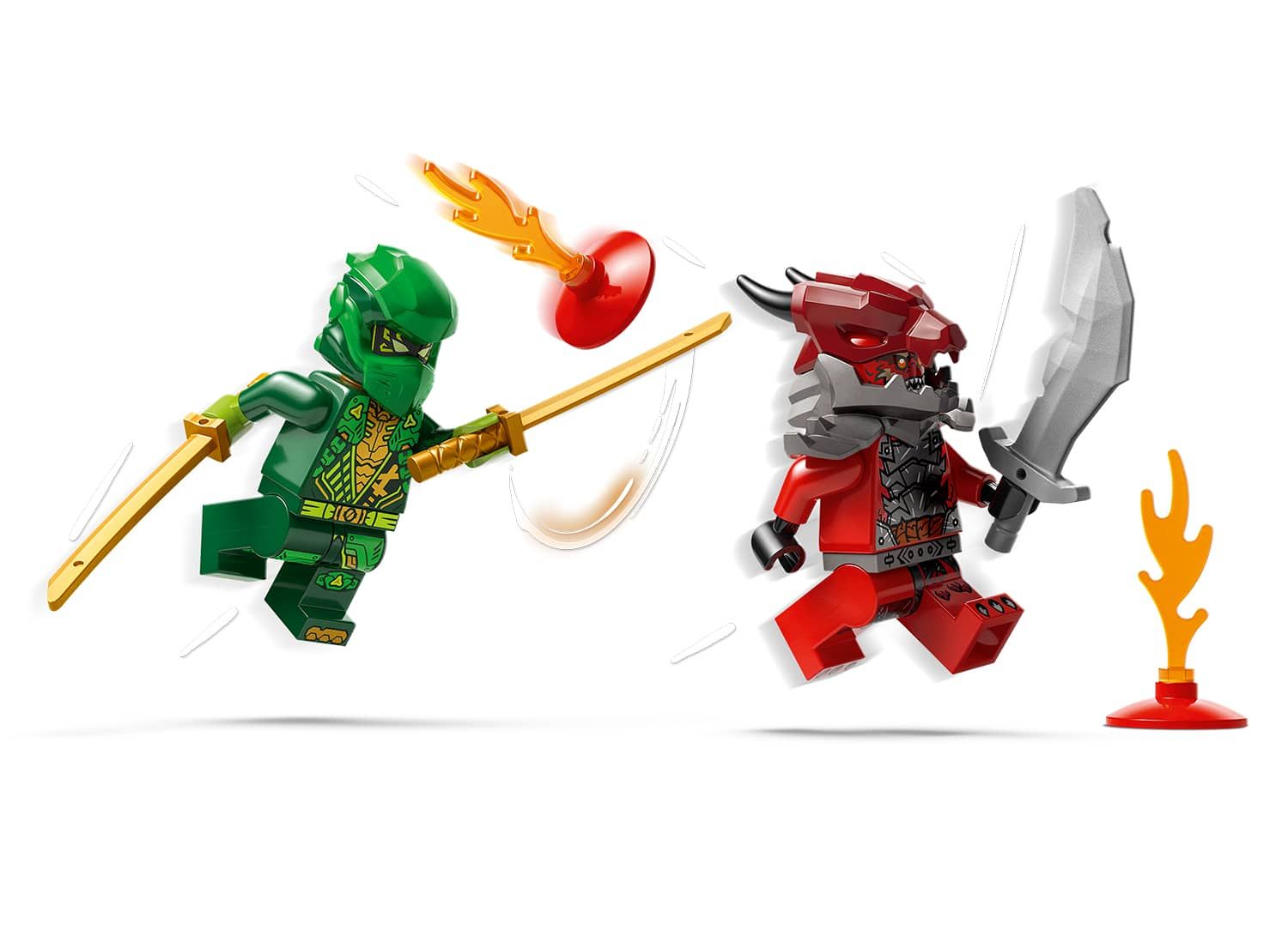 ليجو 71828 نينجاغو لويد سيارة سباق بالسحب مكعبات التركيب LEGO