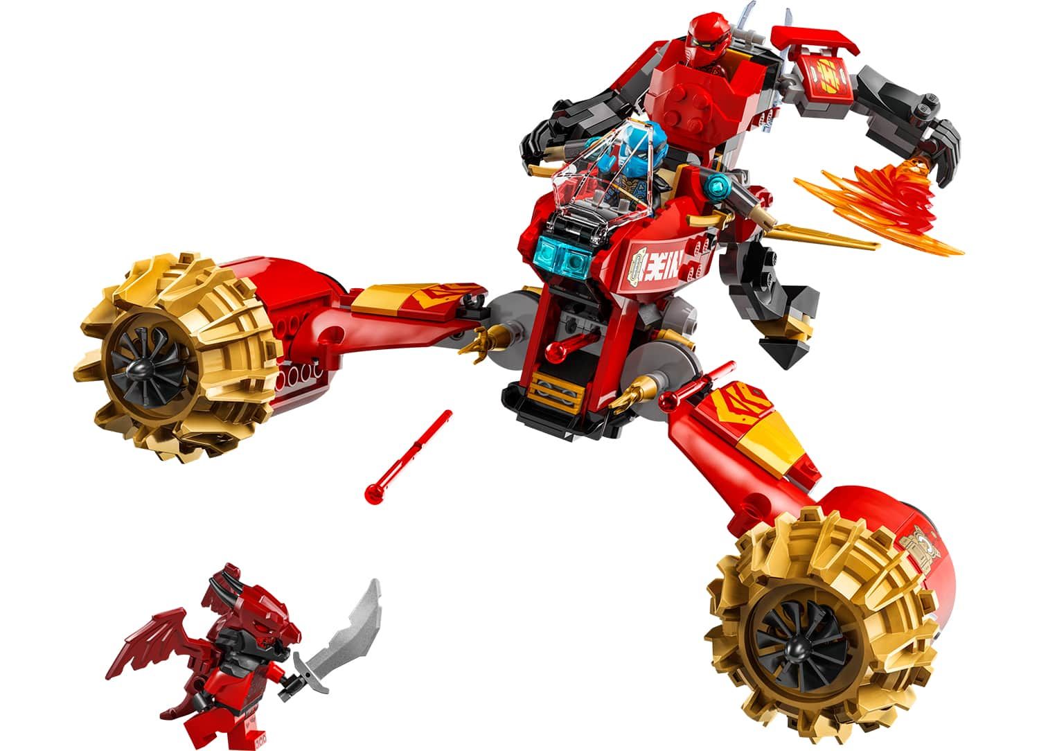 ليجو 71830 نينجاغو كاي راكب العاصفة الميكانيكي مكعبات التركيب LEGO