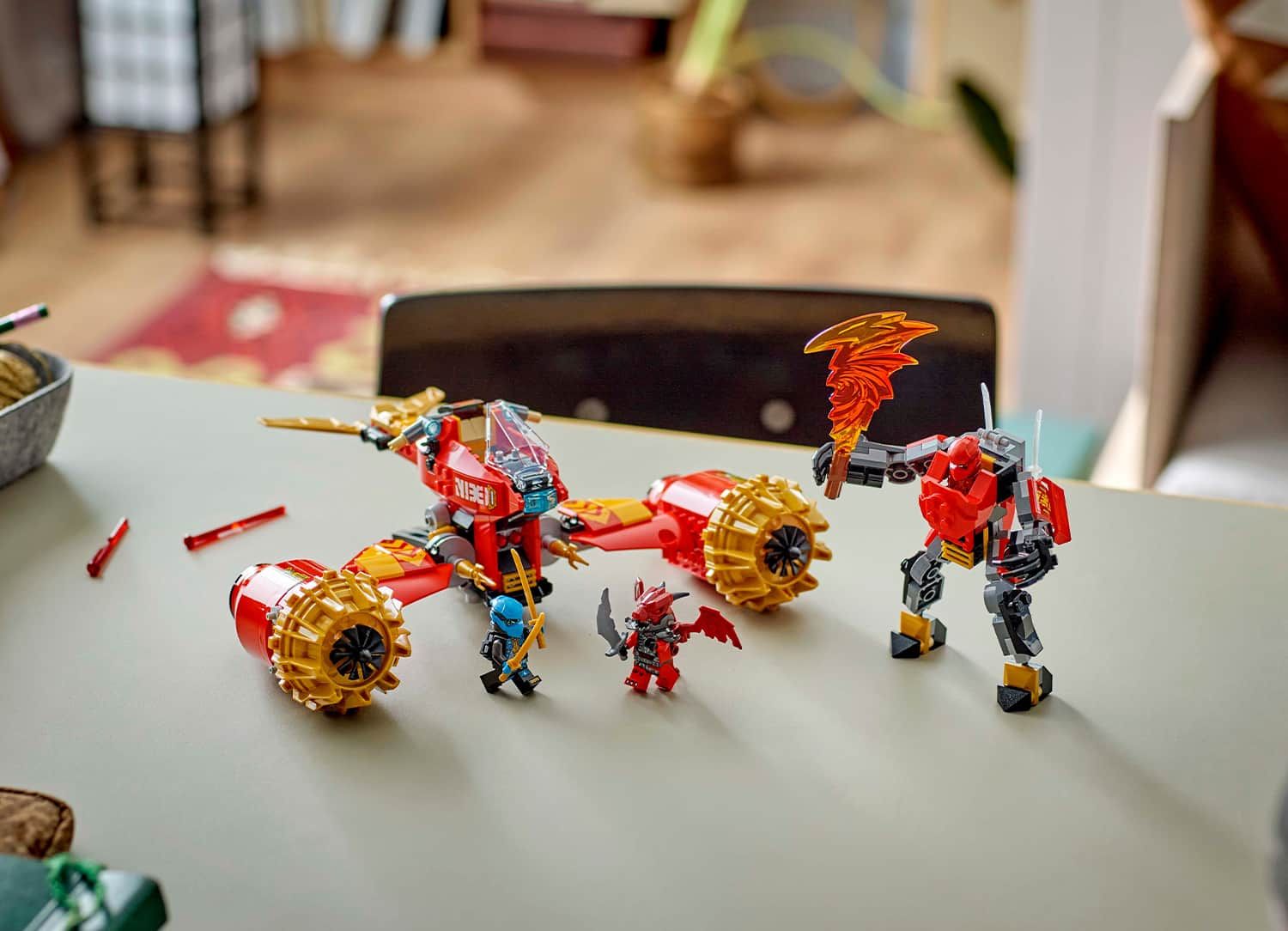 ليجو 71830 نينجاغو كاي راكب العاصفة الميكانيكي مكعبات التركيب LEGO