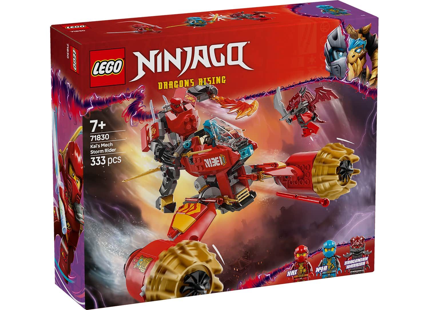 ليجو 71830 نينجاغو كاي راكب العاصفة الميكانيكي مكعبات التركيب LEGO