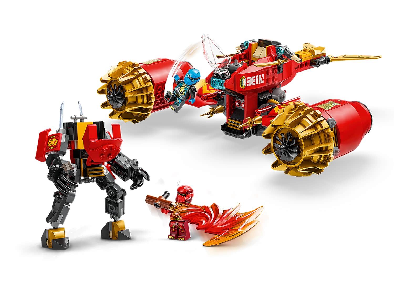 ليجو 71830 نينجاغو كاي راكب العاصفة الميكانيكي مكعبات التركيب LEGO