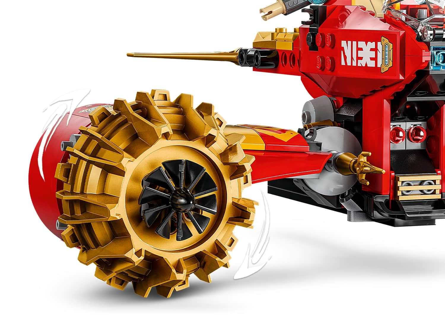 ليجو 71830 نينجاغو كاي راكب العاصفة الميكانيكي مكعبات التركيب LEGO