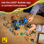 ليجو نينجاغو سيارة جاي المتحولة 71856 مكعبات التركيب LEGO