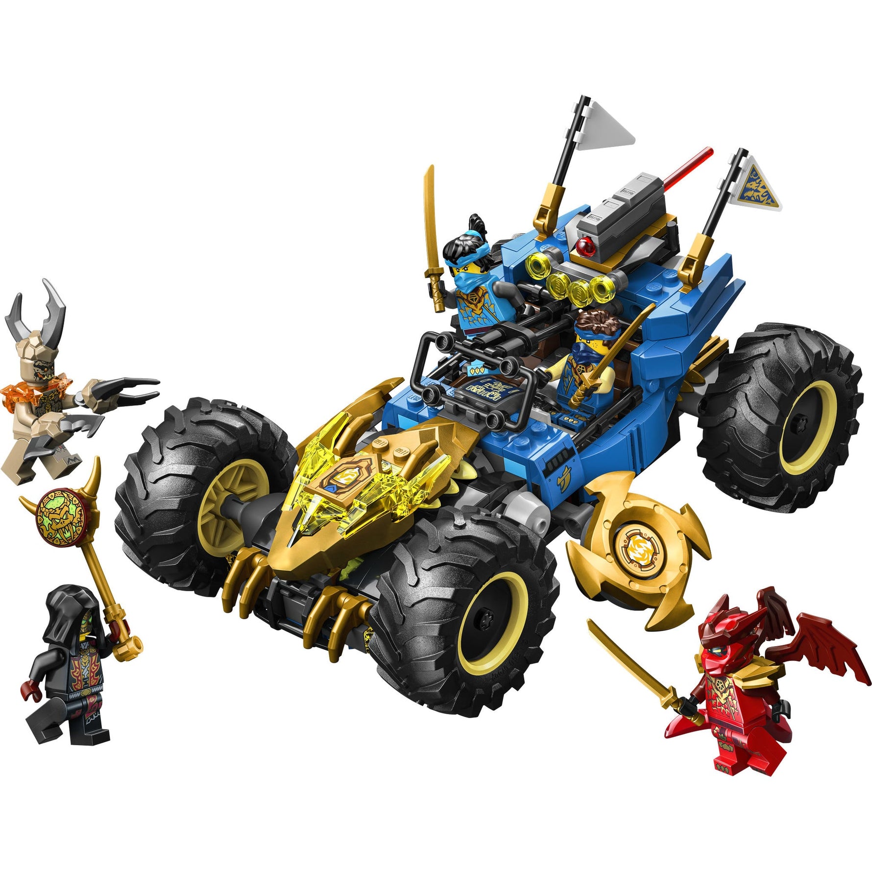 ليجو نينجاغو سيارة جاي المتحولة 71856 مكعبات التركيب LEGO