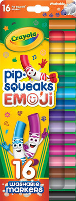 كرايولا طوابع رموز تعبيرية قابلة للغسل 16 قطعة Crayola