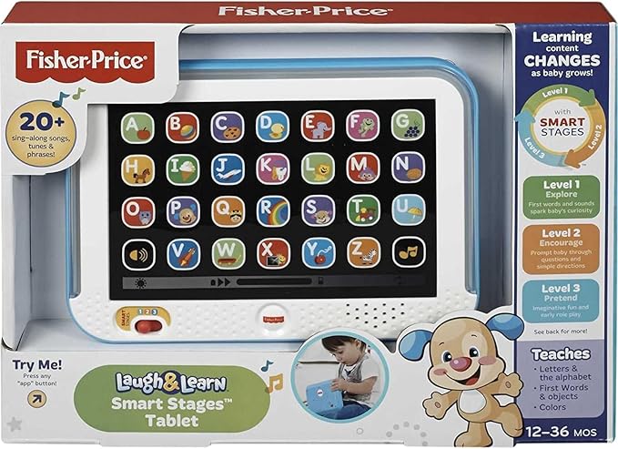 فيشر برايس لعبة تابلت الضحك والتعلم مواليد تفاعلي Fisher-Price