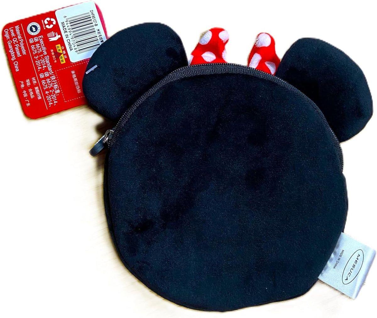 ديزني محفظة قطيفة ميني ماوس تقمص الأدوار Disney