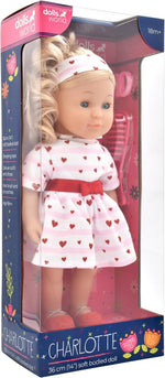 دولز وورلد دمية شارلوت 38 سم دمى المواليد Dolls World