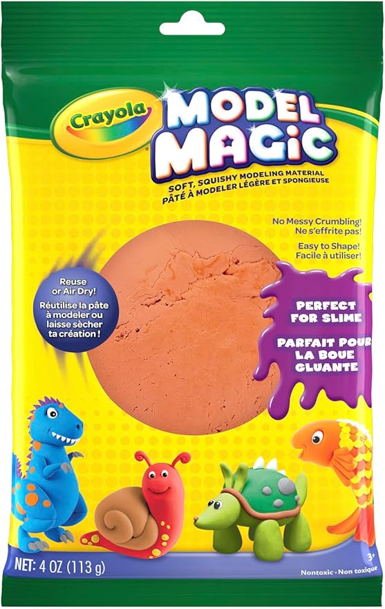 كرايولا كيس صلصال بني 113 غرام الصلصال والمعجون Crayola