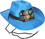 امسكان قبعة رعاة البقر زرقاء الملابس التنكرية Amscan