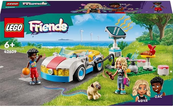 ليجو 42609 فريند سيارة كهربائية مكعبات التركيب LEGO