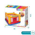 انتكس لعبة بيت القفز قابل للنفخ النطاطات Intex