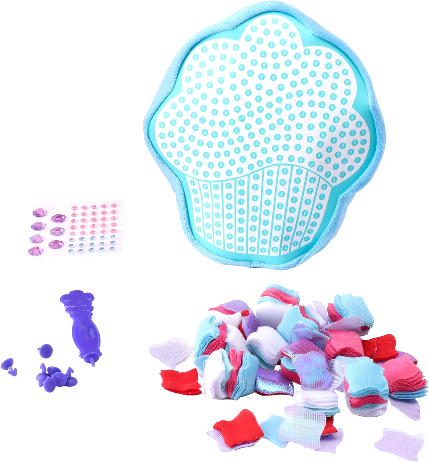 نيو جيرل وسادة كب كيك الخرز والاكسسوارات NewBoy