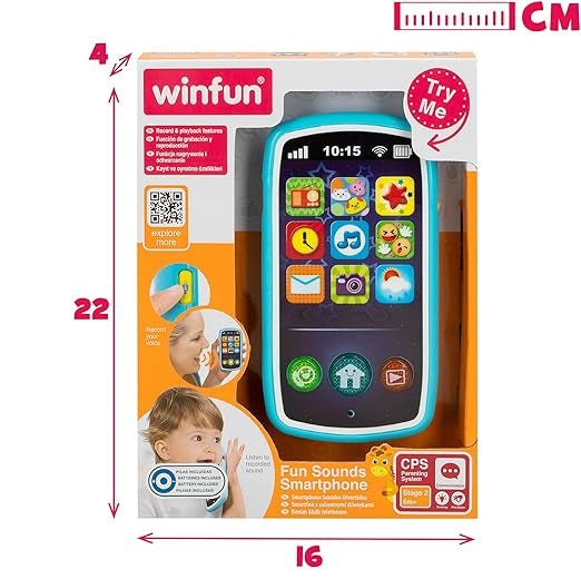 وين فن الهاتف الذكي بالاصوات الممتعة مواليد تفاعلي WinFun