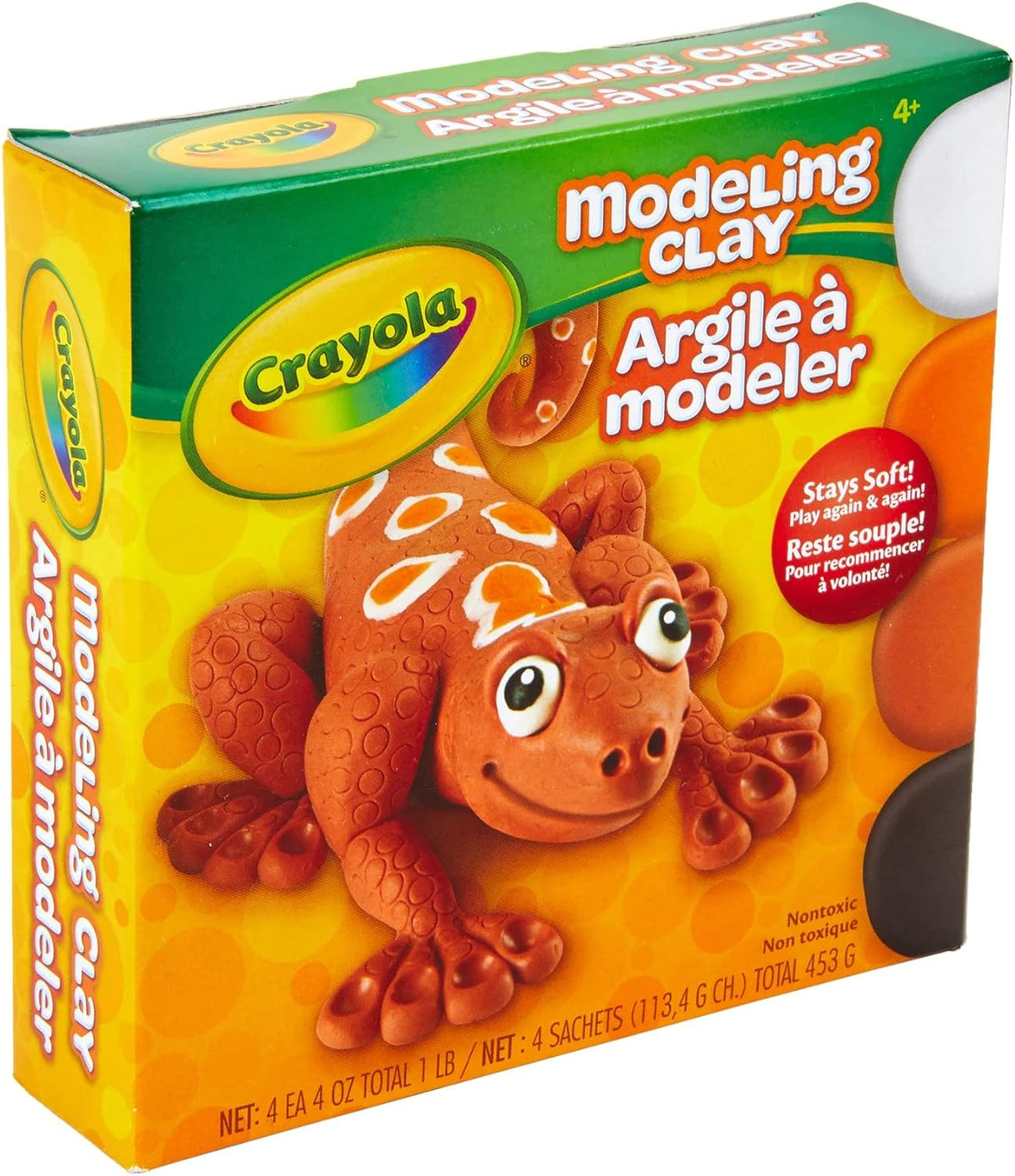 كرايولا صلصال تشكيل 4 قطع اشكال متنوعة الصلصال والمعجون Crayola