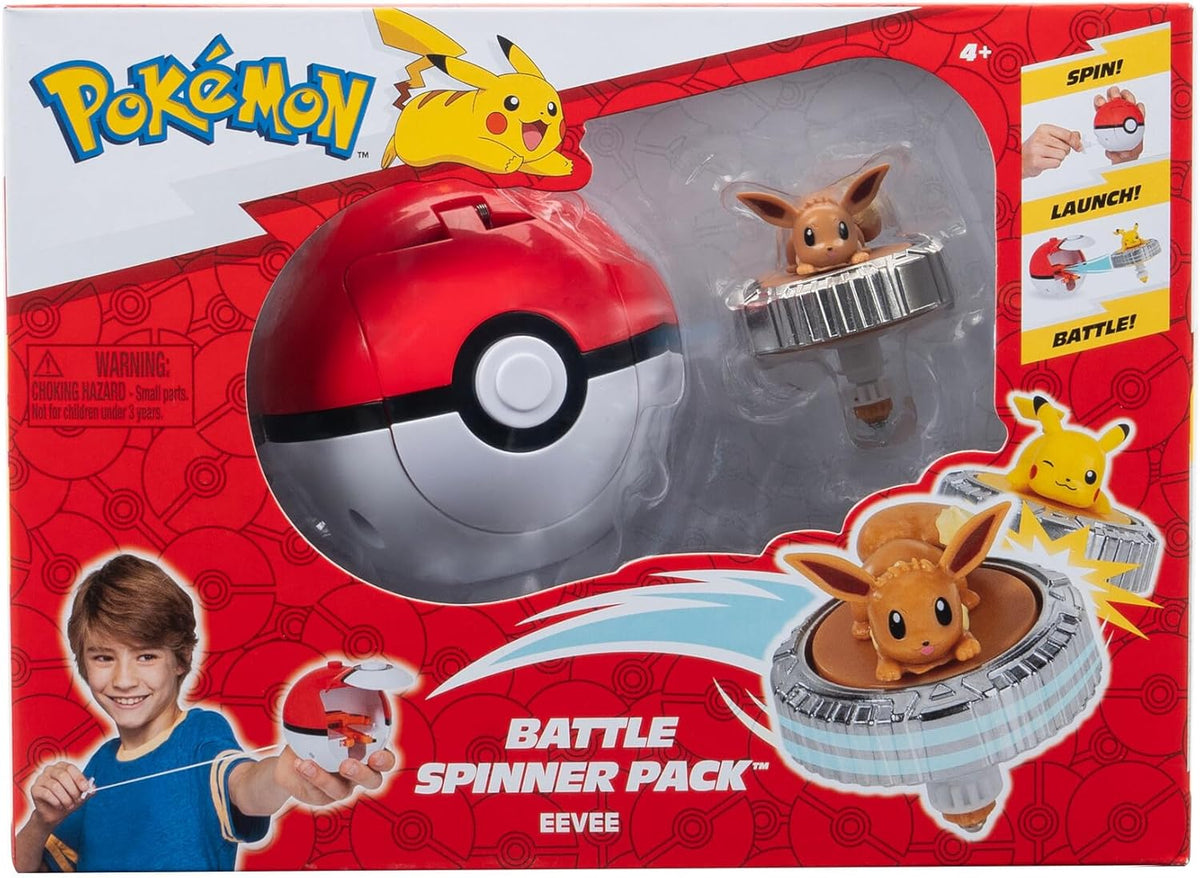 بوكيمون عبوة باتل سبينر شخصيات كرتونية Pokemon