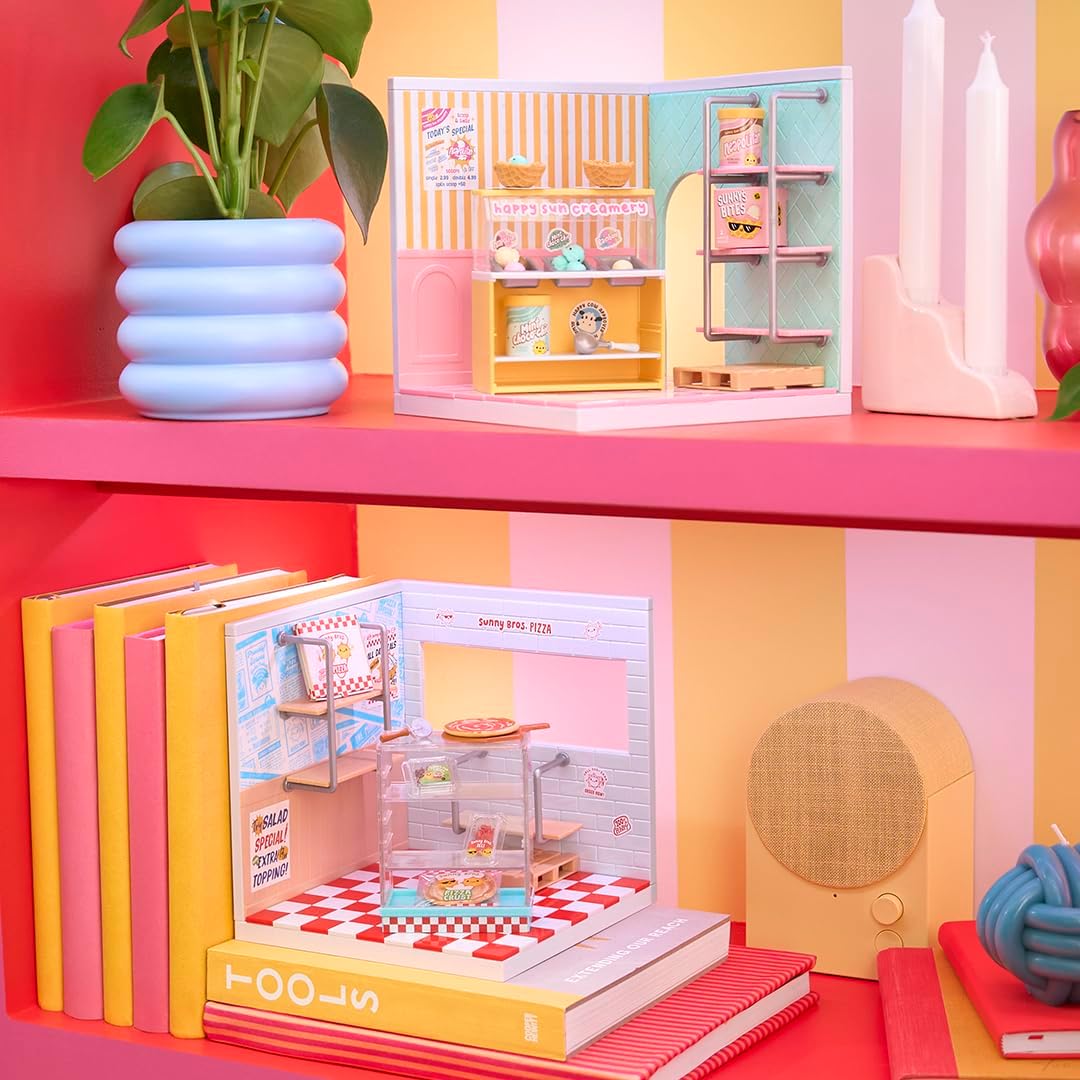 مينيفيرس متجر بناء محل آيس كريم بيوت الدمى Miniverse